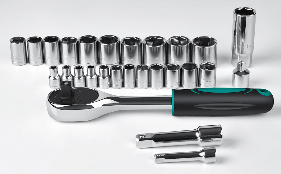 Home Repair Tool Kit - 198 Piece General Home/Auto Repair Tool Set, General Mechanic Tool Set, General Household Tool Kit, Perfe