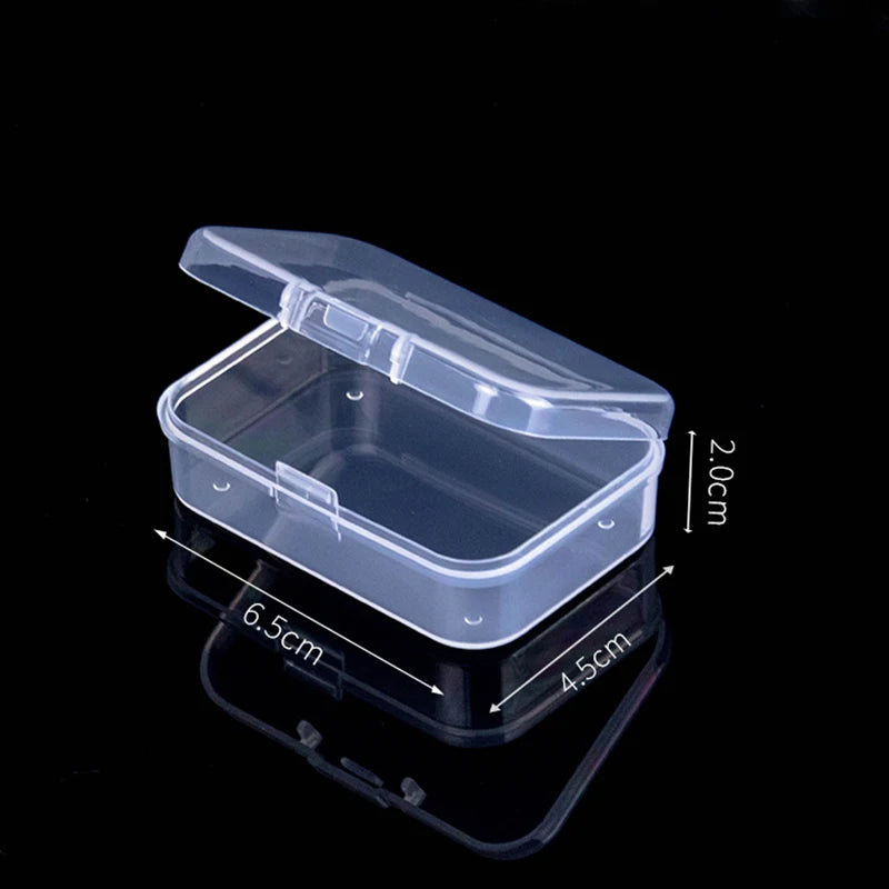 Translucent Storage Box Rectangular Packing Plastic Box Storage Case Organizadores Kitchen Storage Organizer Boxes Jewelry Box