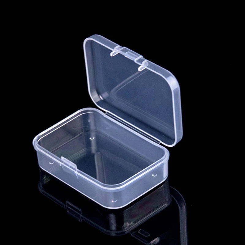 Translucent Storage Box Rectangular Packing Plastic Box Storage Case Organizadores Kitchen Storage Organizer Boxes Jewelry Box