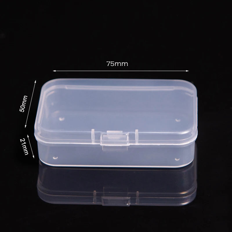 Translucent Storage Box Rectangular Packing Plastic Box Storage Case Organizadores Kitchen Storage Organizer Boxes Jewelry Box