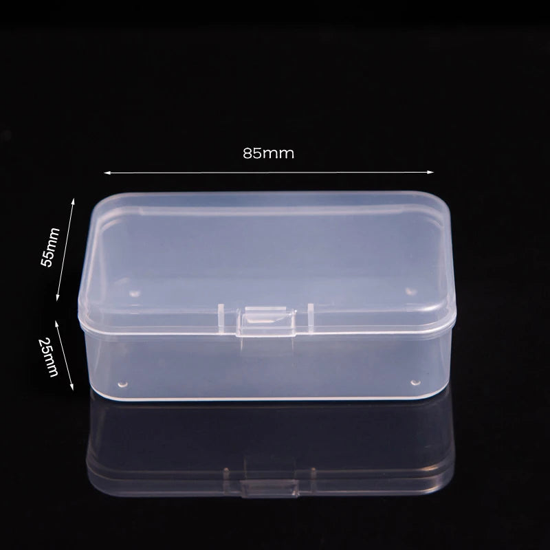 Translucent Storage Box Rectangular Packing Plastic Box Storage Case Organizadores Kitchen Storage Organizer Boxes Jewelry Box