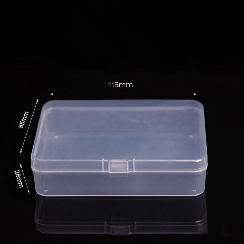 Translucent Storage Box Rectangular Packing Plastic Box Storage Case Organizadores Kitchen Storage Organizer Boxes Jewelry Box