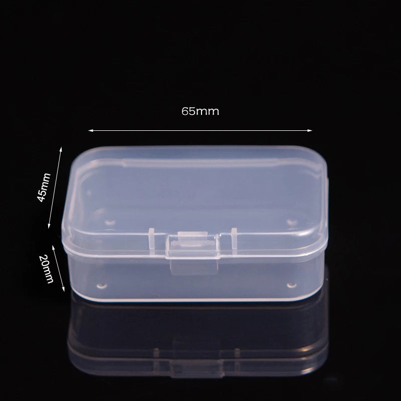 Translucent Storage Box Rectangular Packing Plastic Box Storage Case Organizadores Kitchen Storage Organizer Boxes Jewelry Box