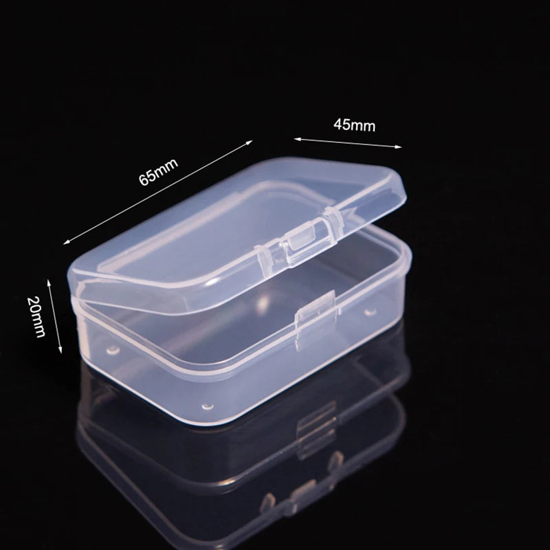 Translucent Storage Box Rectangular Packing Plastic Box Storage Case Organizadores Kitchen Storage Organizer Boxes Jewelry Box